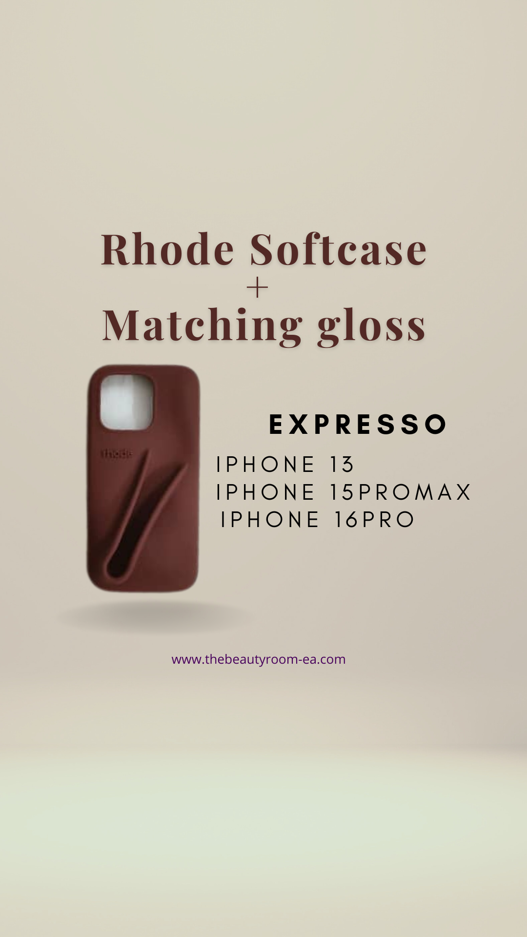 Rhode Soft Case + gloss