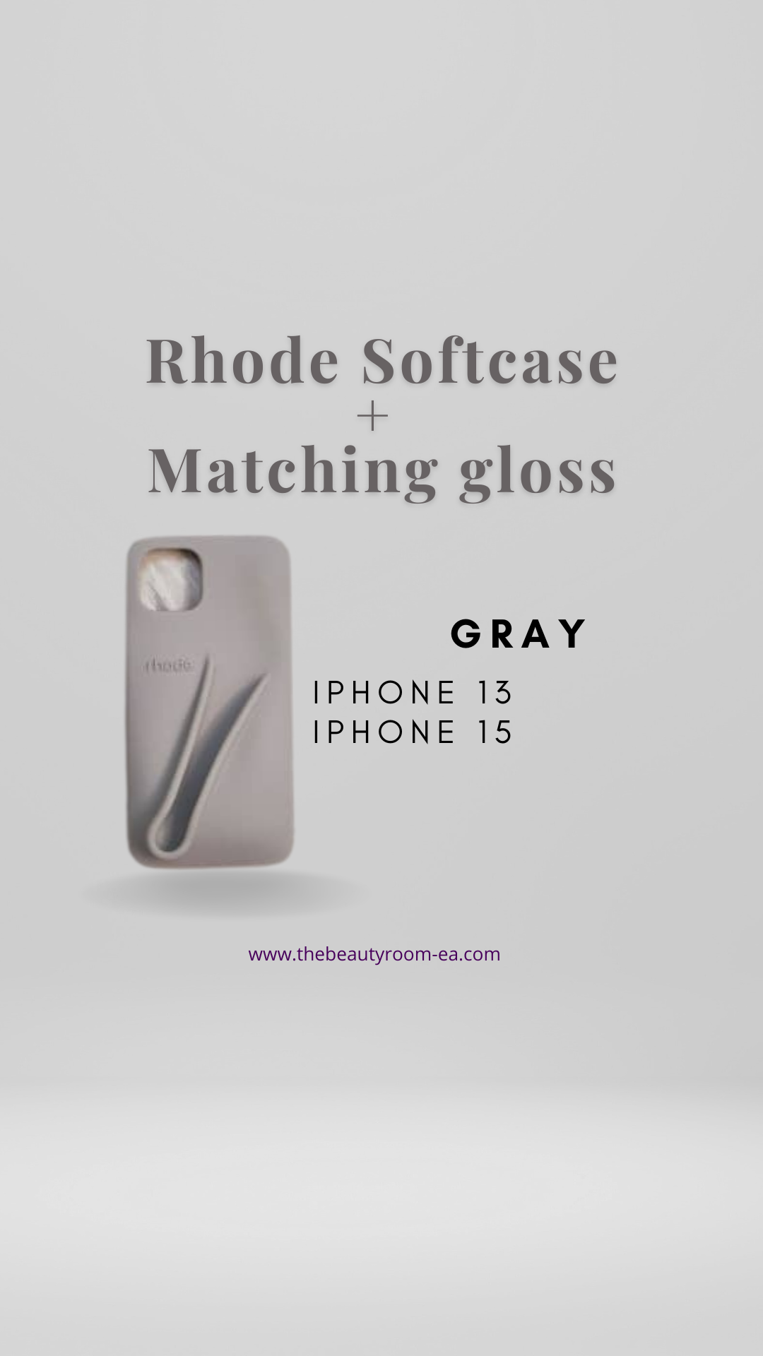 Rhode Soft Case + gloss