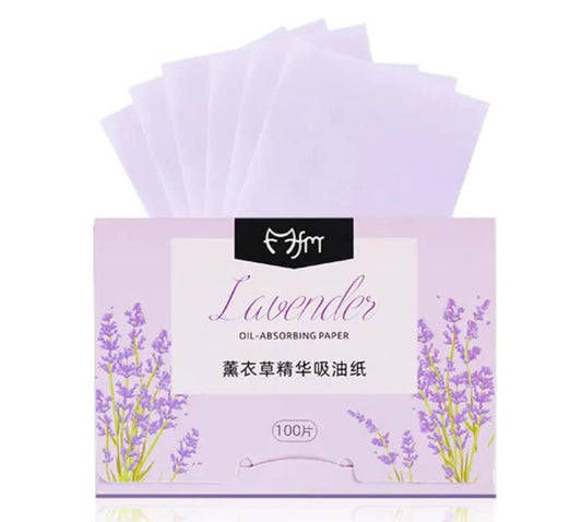 OIL CONTROL BLOTTING SHEET - LAVENDER