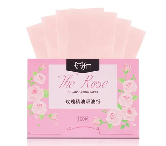 OIL CONTROL BLOTTING SHEET - ROSE