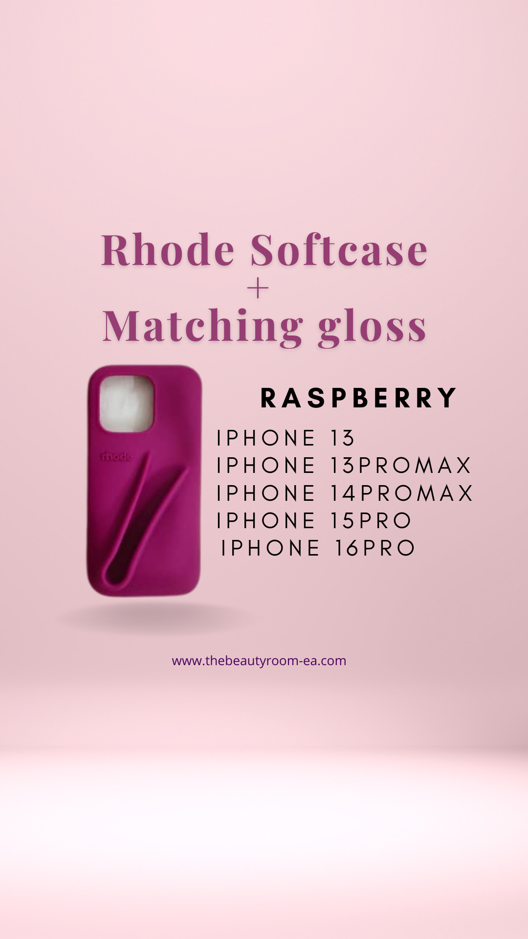 Rhode Soft Case + gloss