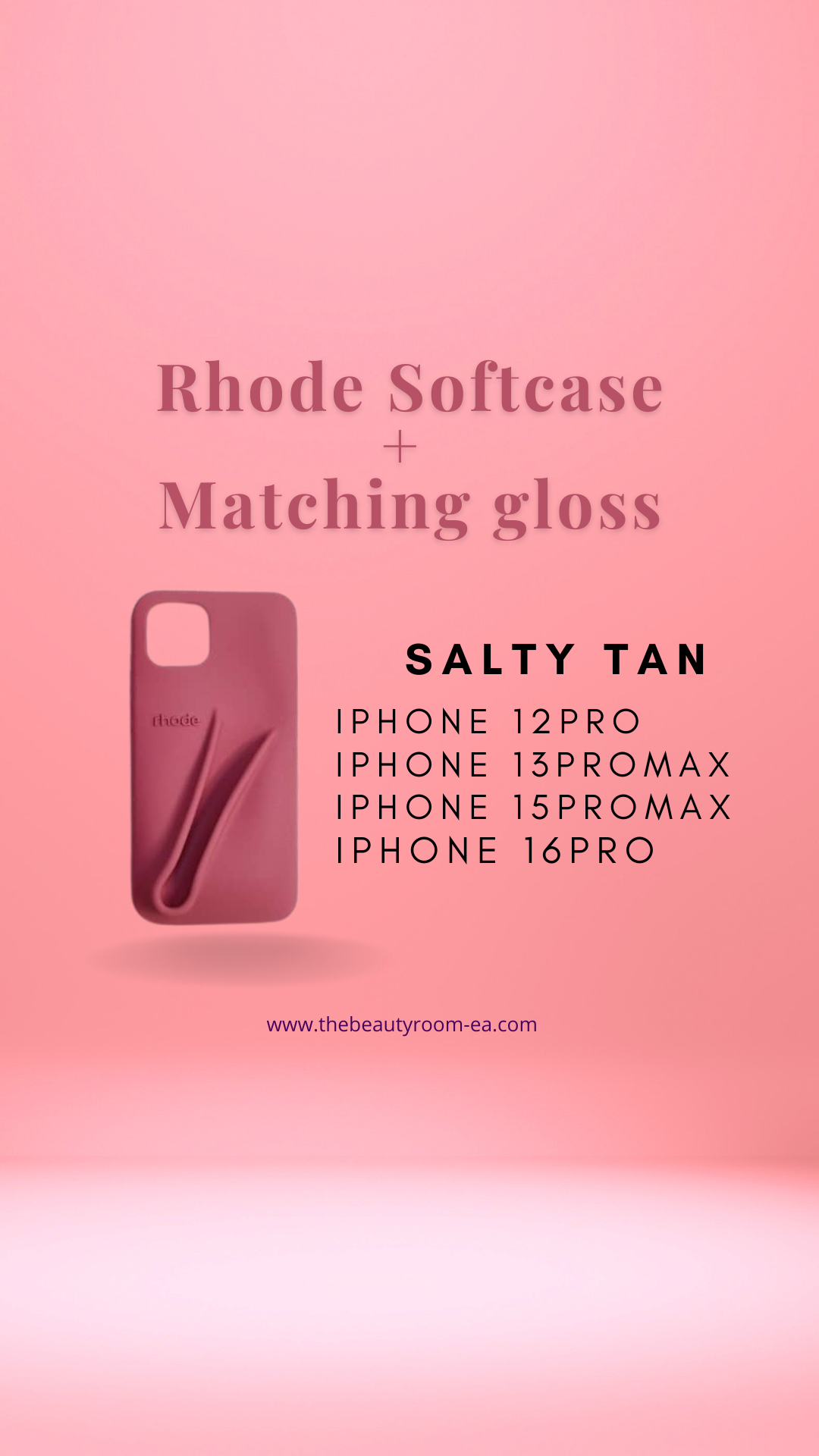 Rhode Soft Case + gloss