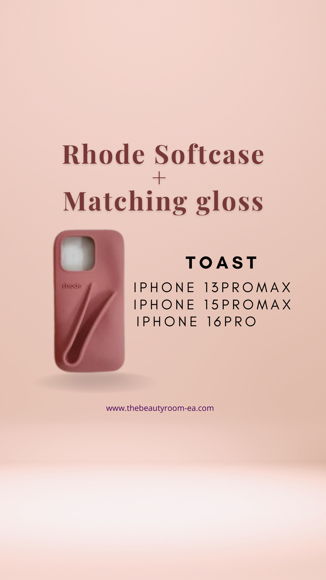 Rhode Soft Case + gloss